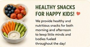Healthy child-friendly snacks